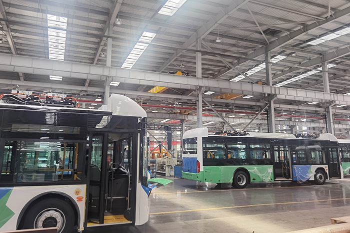 Ev Coach Bus Production Process