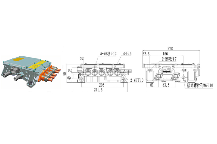 Pure electric Pickup truck solution for pickup truck