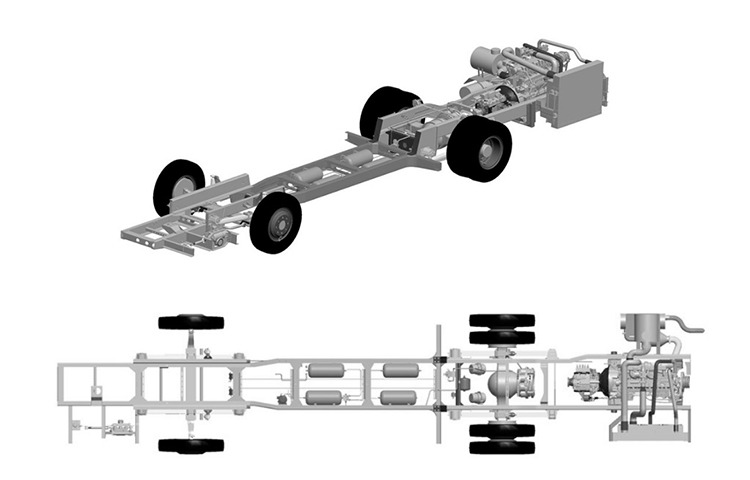 Conventional power chassis