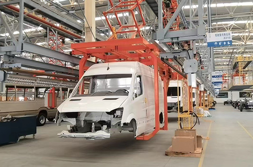 Ev Minivan Assembly Line