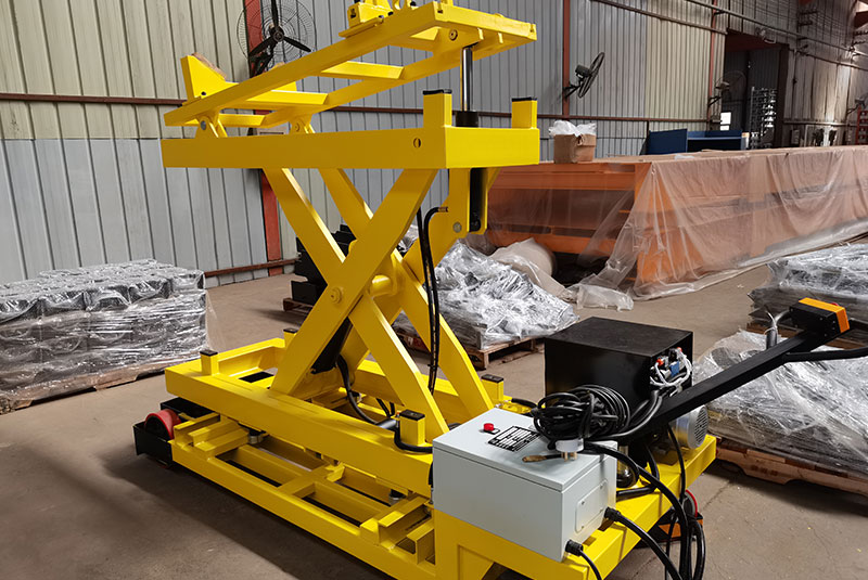 Application Scenarios of Front and Rear Axle Lifting Cart