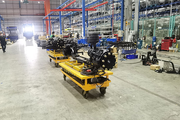 Important of Front and Rear Axle Lifting Cart